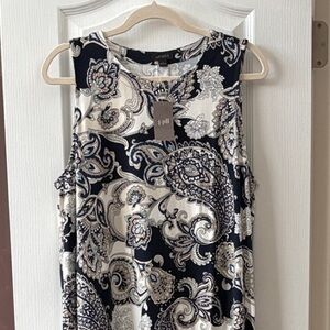J Jill Wearever Elegant Paisley Maxi Dress